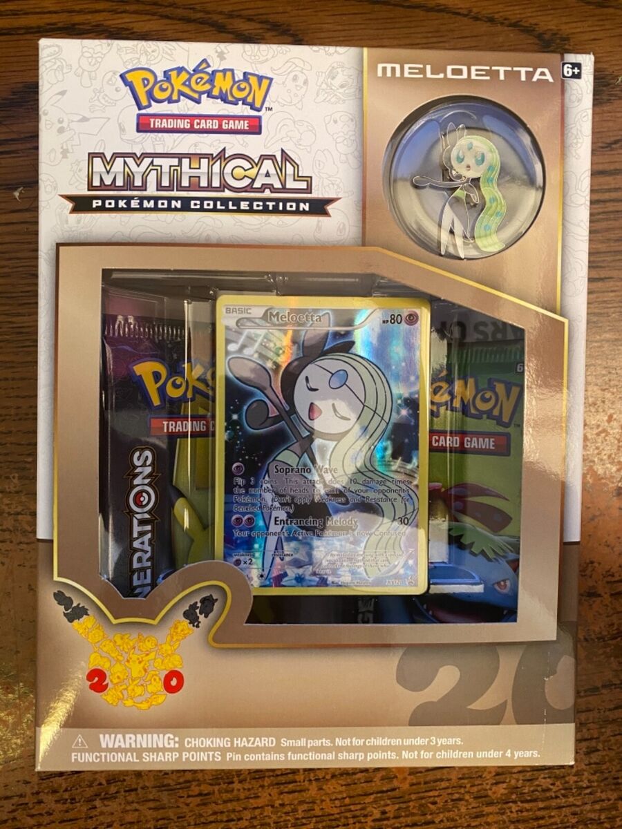 Opening 7 Pokémon TCG: Mythical Pokémon Collection–Meloetta 