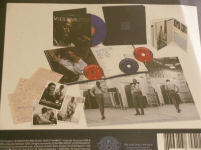 MILES DAVIS Kind of Blue 50th DVD CD BLUE vinyl LP SEALED