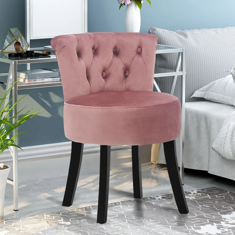 Velvet Dressing Table Chair Vanity Stool Piano Stool Dining Chair