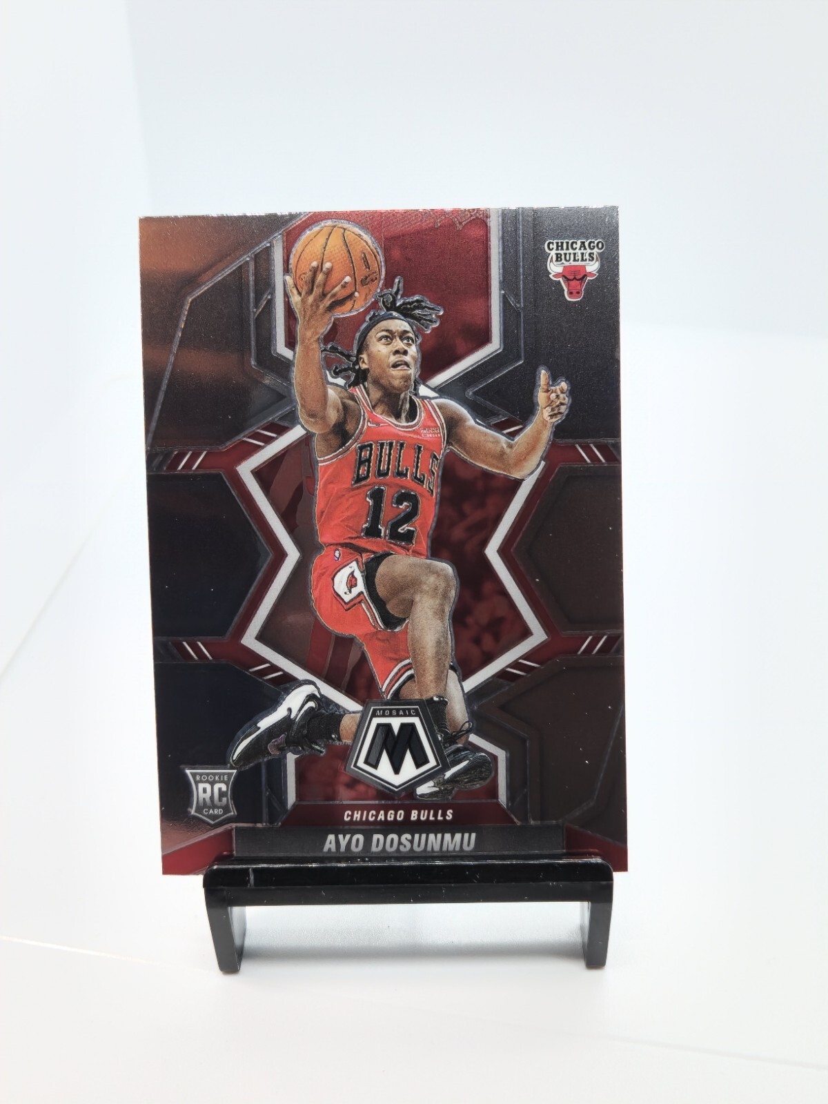 2021-22 Panini Mosaic Ayo Dosunmu Rookie RC Chicago Bulls #233