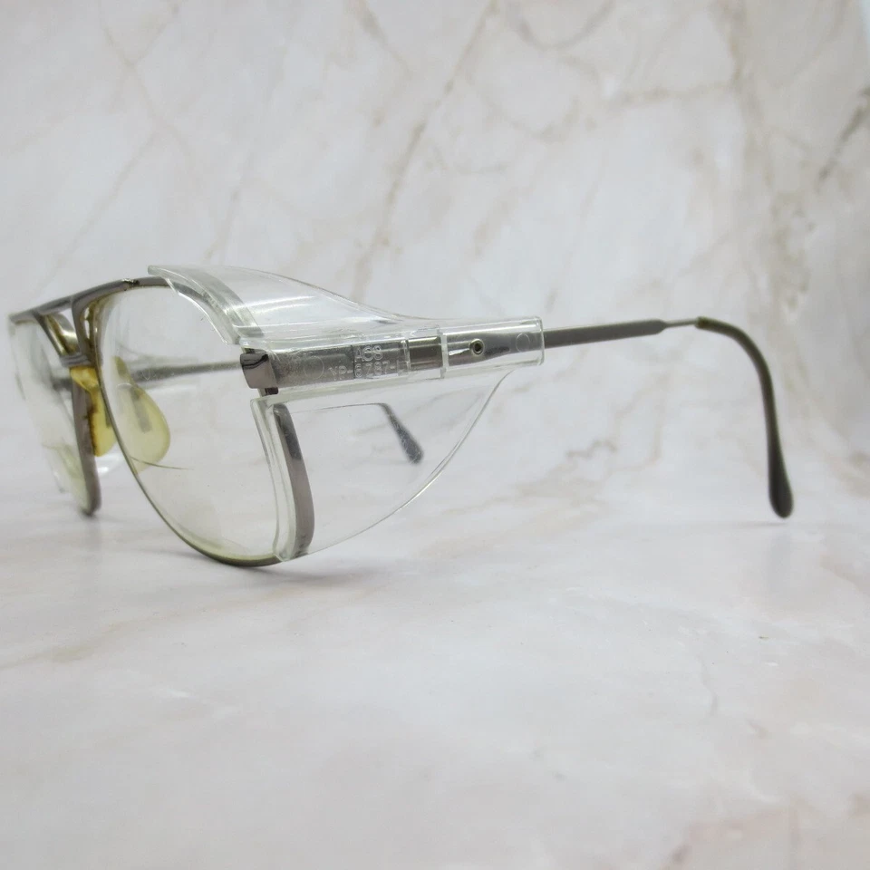 Gafas de sol vintage AOsafety marco Z87 YP6 unisex adultos gris cuadrado borde completo 145 Foto 2 de 4