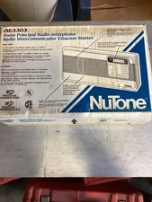 Vintage (New) NuTone IMA-3303 Radio Intercom Master Station IM-3303 Sealed Box