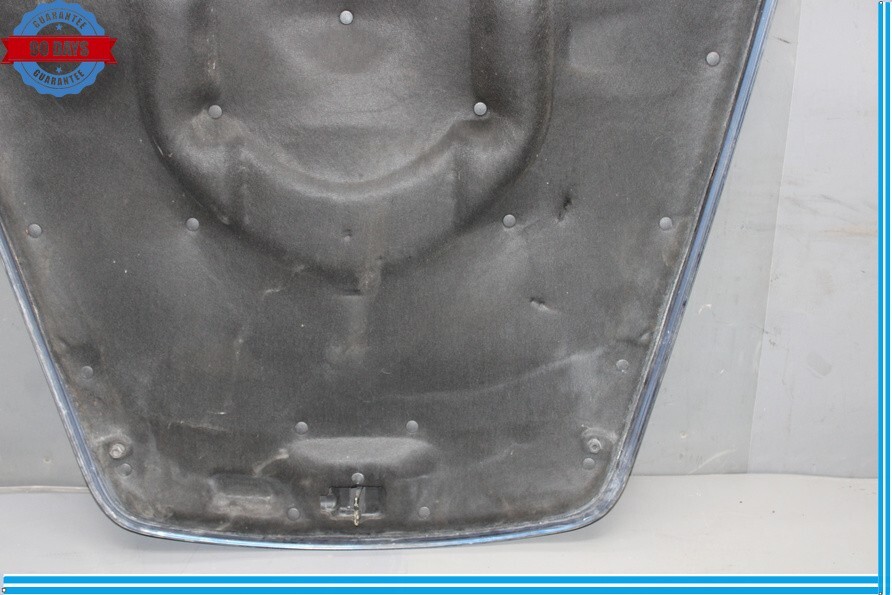 03-13 Maserati Quattroporte M139 Hood Bonnet Cover Panel Assembly Black Oem
