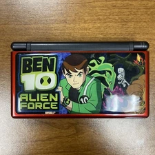 Nintendo DS Lite Crimson Red Handheld - Ben 10 NO CHARGER FAST SHIPPING 🔥🔥🔥