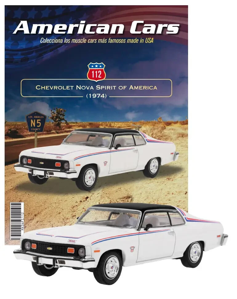 CHEVROLET NOVA SPIRIT OF AMERICA (1974) American Cars, ALTAYA, DIE