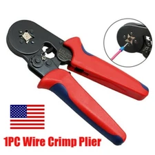 Ferrule Terminal Hand Wire Cord End Crimper Crimp Crimping Tool Plier 0.25-10mm²