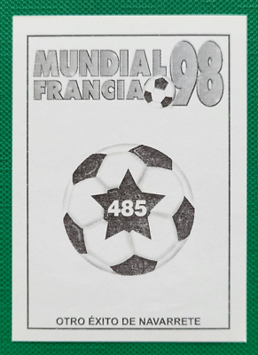 1998 Navarrete France World Cup FIFA #485 DANIEL PASARELLA