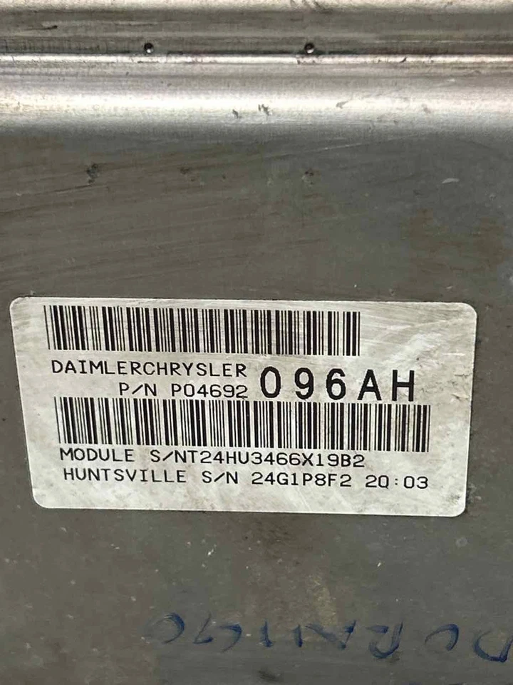 Fits 2007-2009 Dodge Durango Multifunction Control Module OEM#:04692096AH Foto 2 de 4