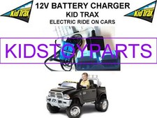 12 Volt Battery Charger for the KID TRAX DODGE RAM DUALLY W/ 36mm WIDE BLUE PLUG