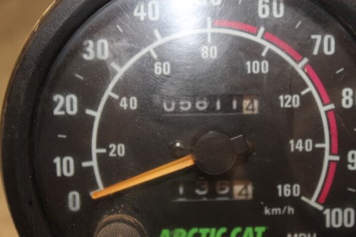 98 ARCTIC CAT POWDER SPECIAL 600 EFI SPEEDOMETER GAUGE SPEEDO 0620-209 #20964 - 第 2/4 張圖片