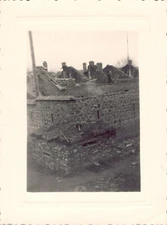 1956 57 GUERRE ALGERIE PHOTO SCENE REGION KHENCHELA