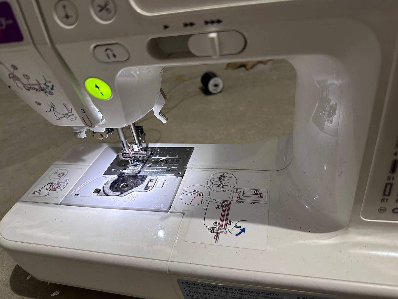 BROTHER EMBROIDERY & SEWING LB6800 PROJECT RUNWAY LIMITED EDITION eBay