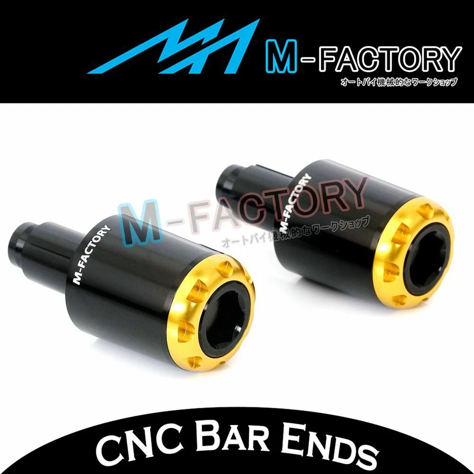 CNC Bar End Sliders For Kawasaki ZZR 600 1100 1200 1400 Z800 Z1000 2015 16 17 - Image 3 of 4