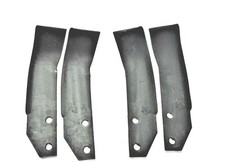 4 x Teilb&uuml;rger Fr&auml;smesser f&uuml;r Bodenfr&auml;se  rechts KB-001-005 / links KB-001-006