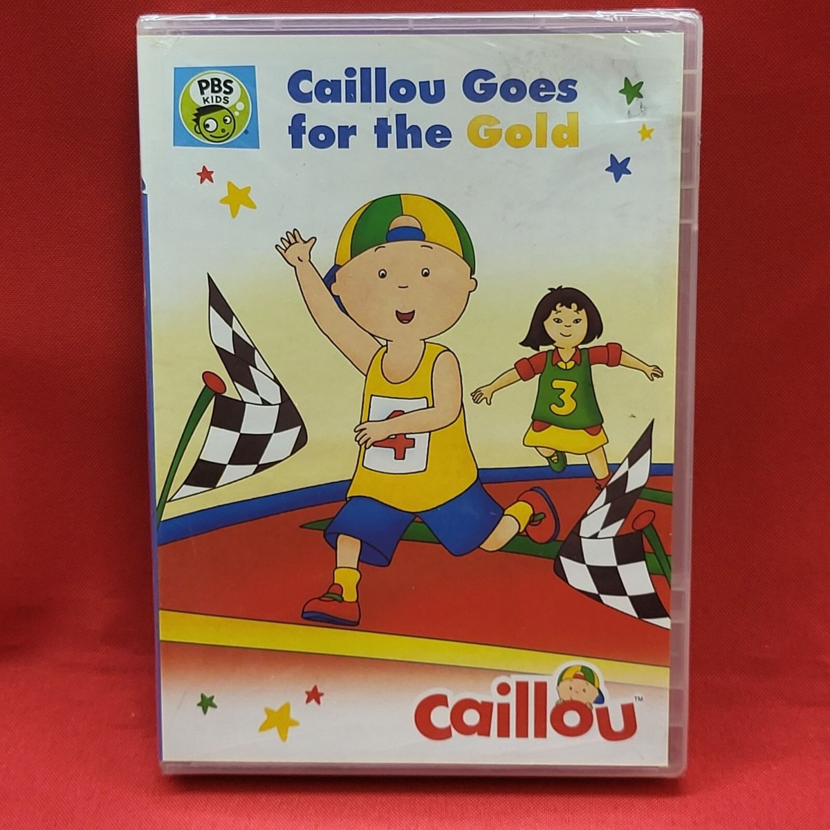 PBS Kids Caillou Goes for the Gold DVD 11 Stories New Sealed