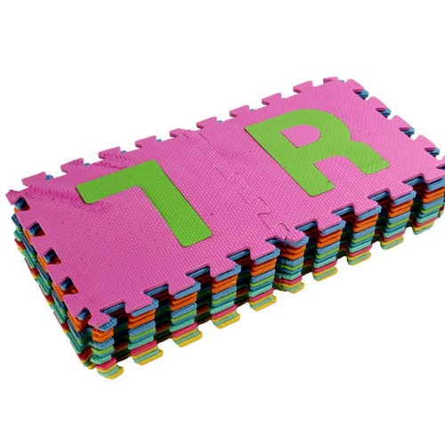 36Pc LARGE Alphabet Number EVA Floor Play Mat Baby Room Jigsaw ABC foam Puzzl ^ - Picture 9 of 12