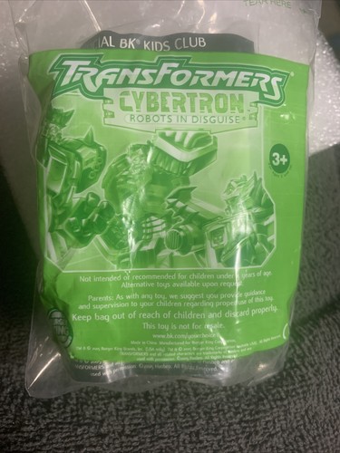 Transformers Cybertron Burger King Kid's 2005 toy Never Opened - Picture 2 of 2