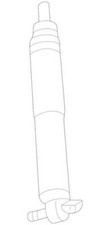 Genuine Ford 2002-2004 F-150 Front Suspension Shock Absorber AU2Z-18V124-BE