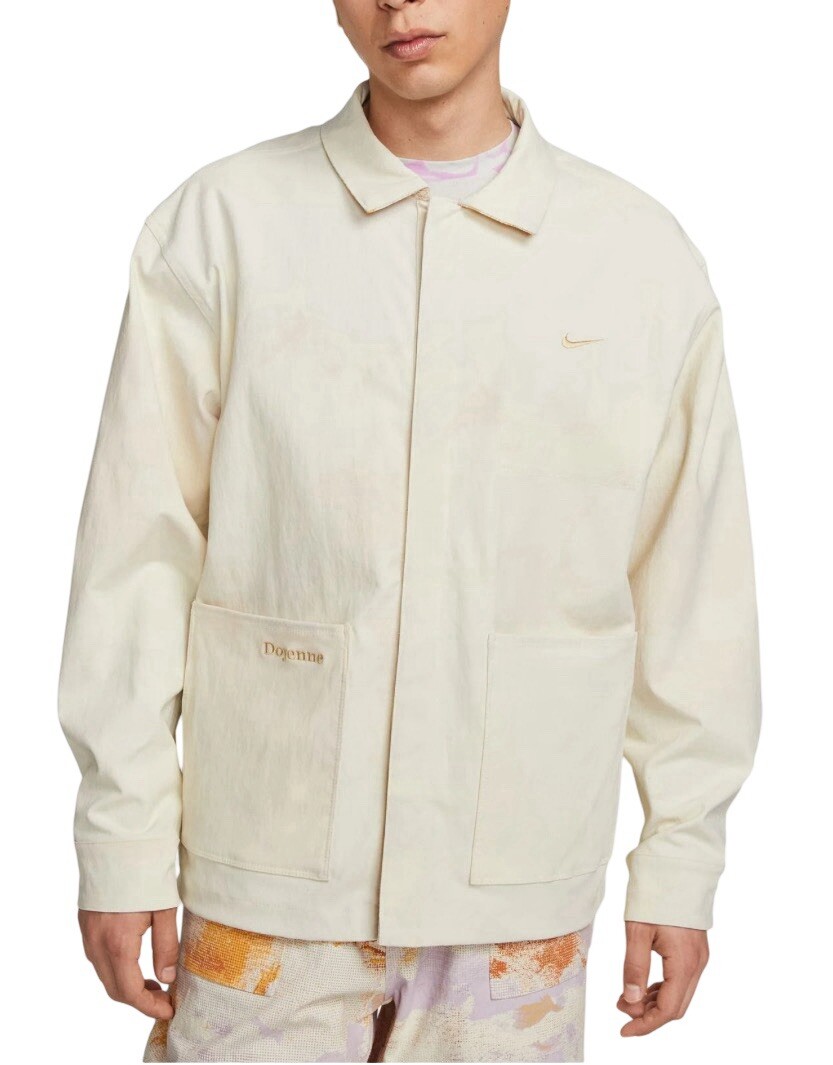 Nike SB Doyenne Reversible Skate Jacket White Men's 2XL FD2151-113