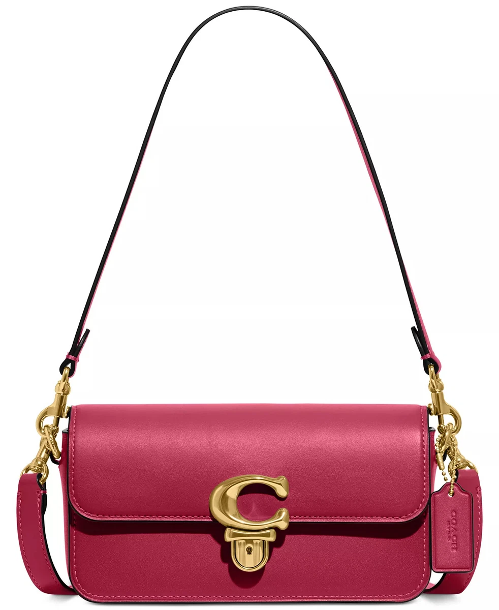 Coach Studio Baguette Glovetanned Leather Convertible Crossbody