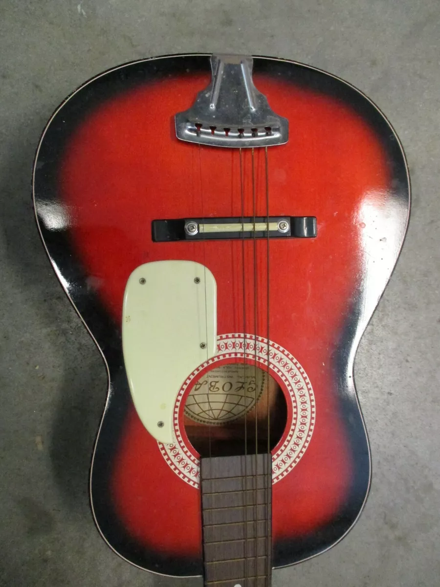 Steel reinforced 2024 neck acoustic guitar