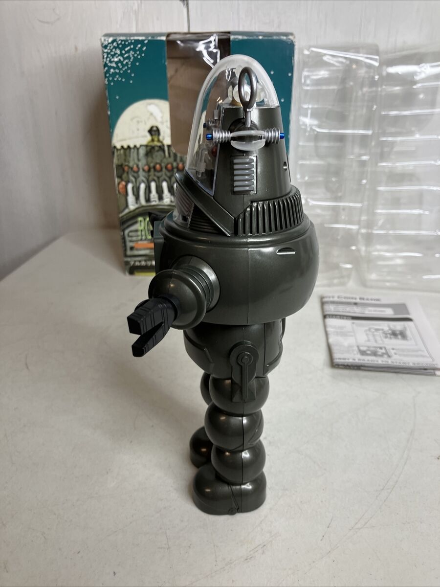 FORBIDDEN PLANET Robby the Robot Bank/Clock - D-Toy (2008) X FORBIDDEN PLANET Robby the Robot Bank/Clock - D-Toy (2008) X