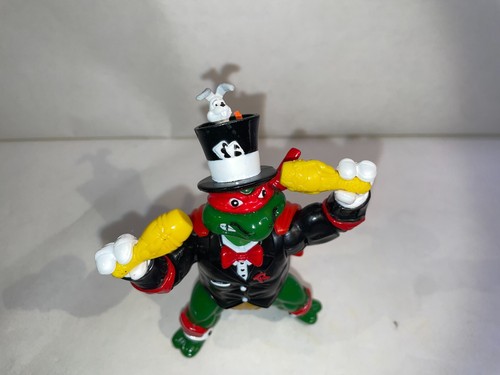 Raph The Magnificent Vintage TMNT Ninja Turtles Figure Raphael Magician 1992 - Picture 3 of 10