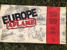 Europe Aflame TSR WW2 Strategy Board Game World War 2