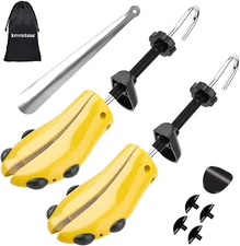 Shoe Stretcher with Shoe Horn and Carrying Bag Stretch Width and Length Pair of 