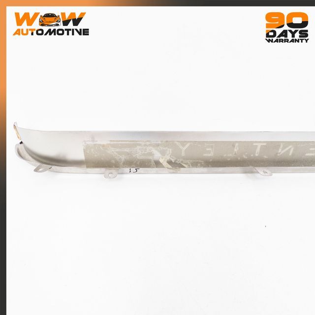 04-10 BENTLEY CONTINENTAL GT COUPE LEFT RIGHT SIDE OUTER DOOR STEP SILLS OEM