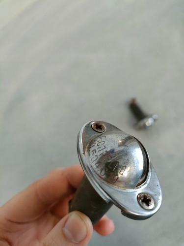 LUCE TARGA FIAT OSCA 1200 1500 SPIDER CARELLO 10.504.019 FERRARI ALFA 10504019 - Foto 2 di 2