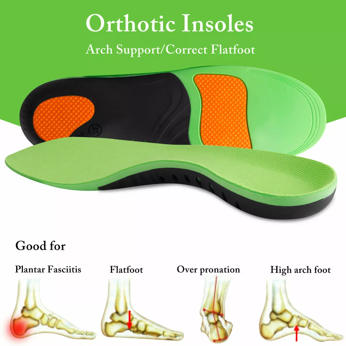 High arches shop and pronation