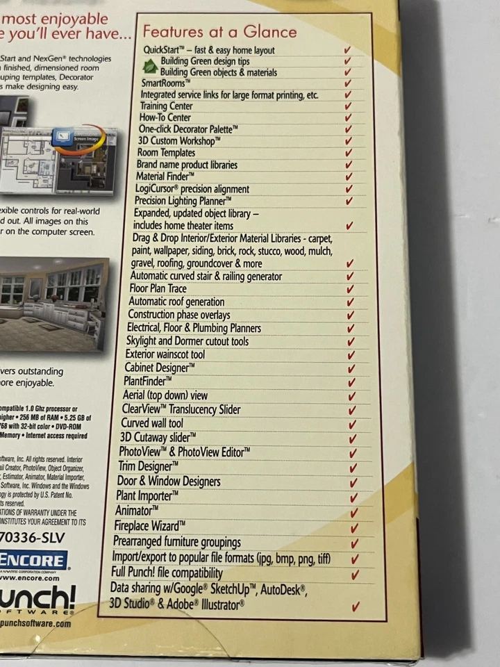 NexGen Interior Design Suite Software / Works with Windows & Vista - Image 4 of 4