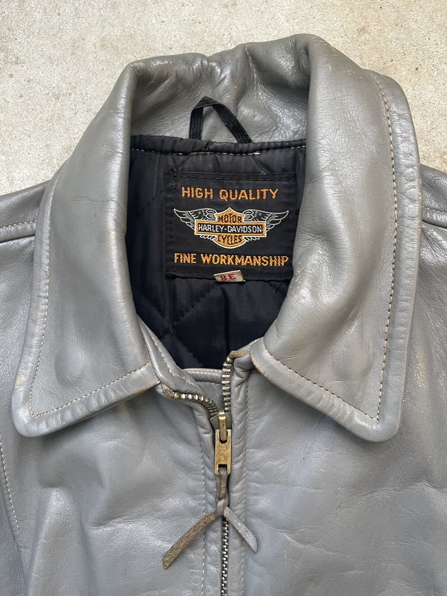 50s Harley Davidson Travel Mate Vintage Leather Jacket Steerhide