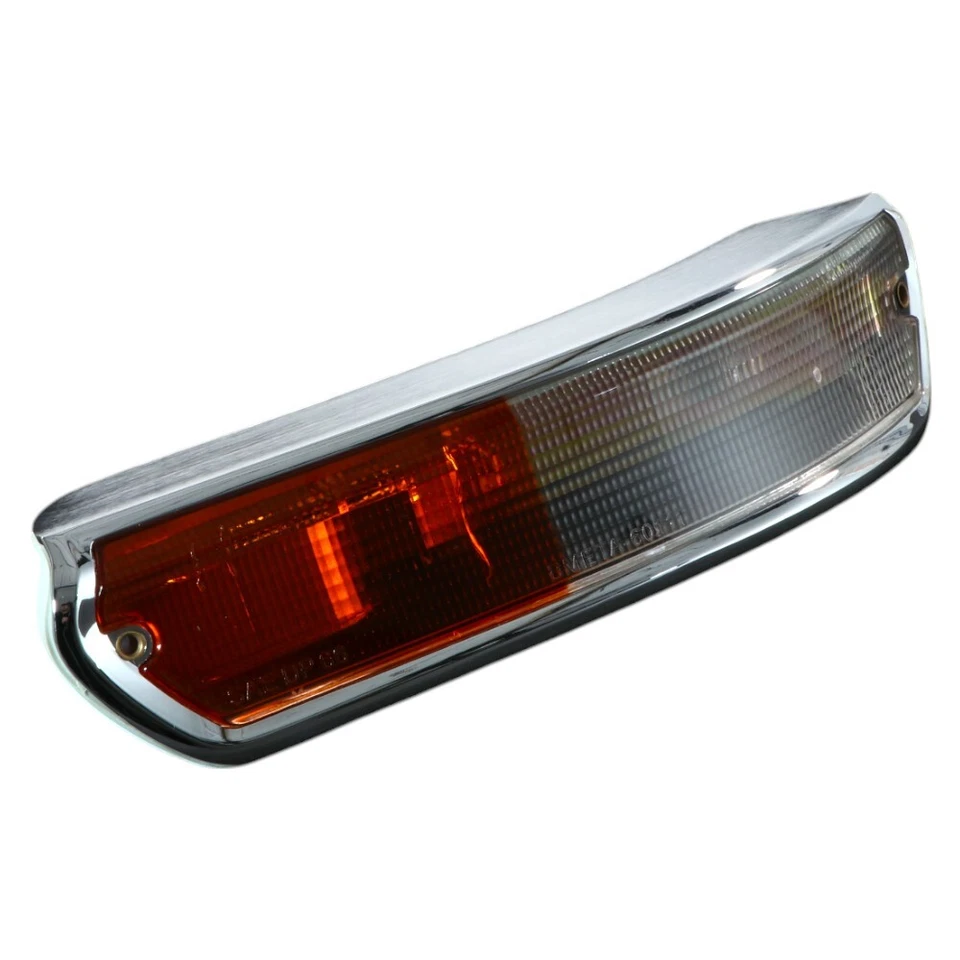 Intermitente de cristal intermitente derecho naranja / blanco Italia vers. BMW 1502 1602 1802 2002 Foto 3 de 4