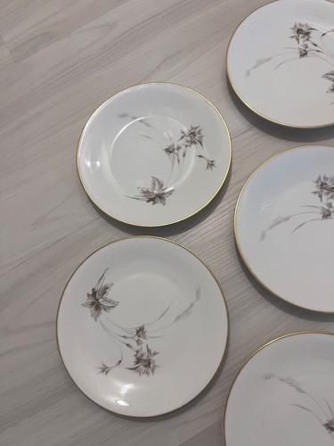 HEINRICH H&C CO Selb Bavaria Sepia Bread & Butter Plate 6 1/2” Lot of 8 - Picture 3 of 7