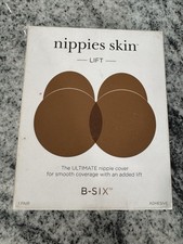 Nipple Covers Women Lift Adhesive Nippies Skin 2pc Sz 1 S/M Coco New