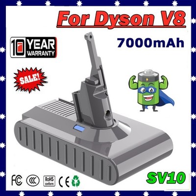 V8 Battery For Dyson V8 Battery V8 Animal Motorhead Fluffy SV10 Battery/Filter