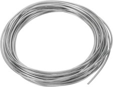 99.99 High Purity Zinc Wire, 18 Gauge Pure Zinc Wire 1.2mm Soft Beading Lab