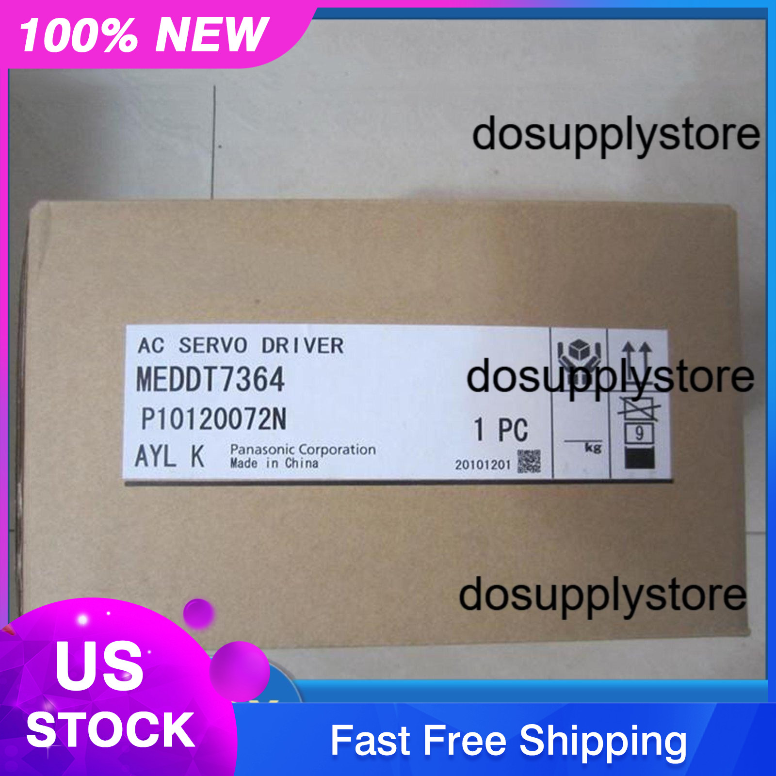 1PC New Panasonic MEDDT7364 AC Servo Drive Expedited Shipping