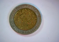 Colombia 2012 500 Pesos Colombia 500 Pesos (bimetallic, tree/ceiba design) Coin