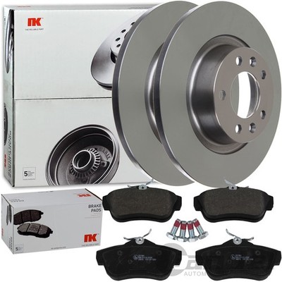 NK BREMSSCHEIBEN 290mm + BELÄGE HINTEN passend für CITROEN JUMPY + EXPERT SCUDO
