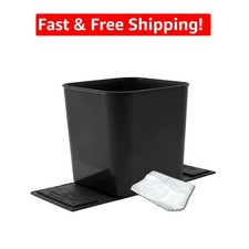 Stability Wings Car Trash Can Lightweight Leakproof Bin For Travel Camping
