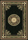 BLACK FRENCH ORIENTAL AREA RUG 6X8 Persien CARPET 023 - ACTUAL 5' 2" x 7' 2" — photo 1