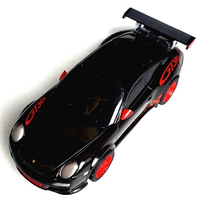 Carrera GO!!! Porsche 911 TURBO Auto Schwarz Fahrzeug Bahn NEU Rennwagen