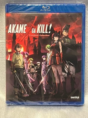 Akame Ga Kill Complete Collection (Blu-ray) Anime Brand New Sealed Free Ship USA