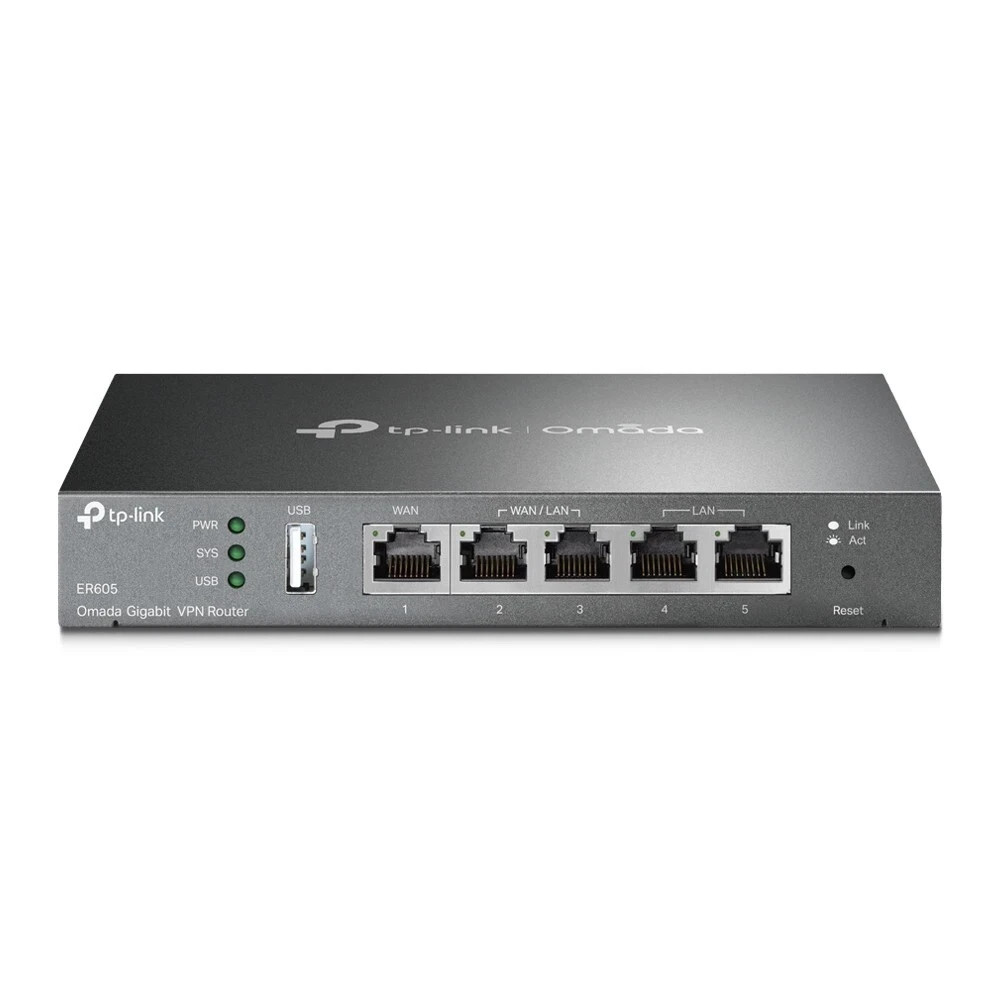 Tp-Link Black Omada Er605 Gigabit Vpn Router - Image 3