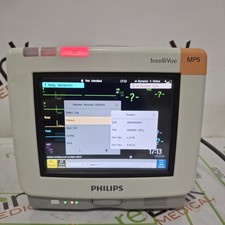 Philips Intellivue MP5 - ECG, Fast SpO2, NIBP Patient Monitor