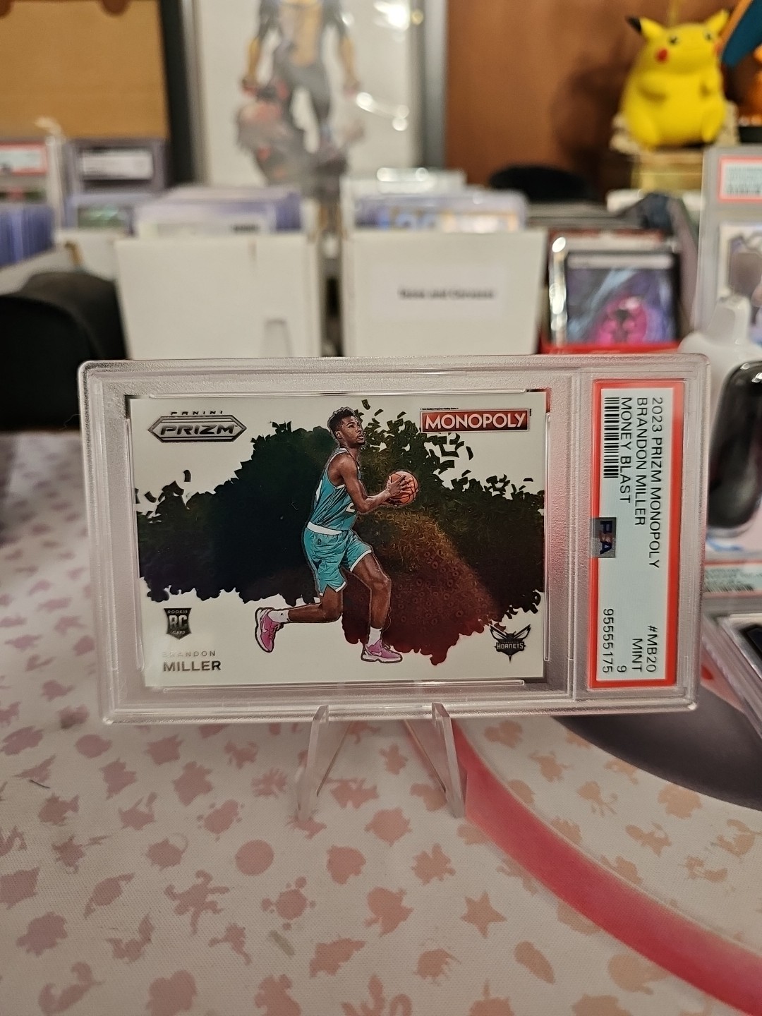 2023 Prizm Monopoly Brandon Miller Money Blast Psa 9 #mb-20