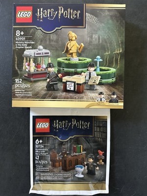 LEGO 40901 Harry Potter Ministry Munchies and The Daily Prophet stand With Poly